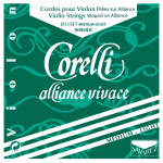 Savarez 800MLB Corelli Alliance Vivace Violin Set - Medium Light