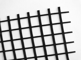 Výztužná mřížka do asfaltu ze skelných vláken – FiberGlass FG 100/100 - pevnost 100/100 kN/m; otvor 25/25 mm - 2×50 m [100 m²]