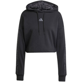 Mikina adidas Essentials s potiskem 3 Stripes French Terry Hoodie W JC6244 XL