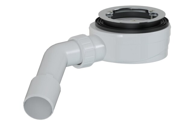 Sifon ke sprchové vaničce SAT Project 90 mm nerez plast SATESLIM90 SATESLIM90