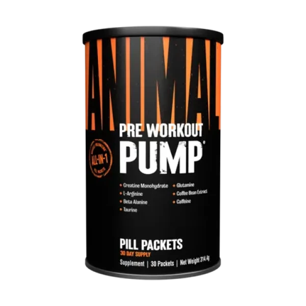 Animal Pump - Universal Nutrition (bez příchuti, 30 balíčků) (652-1671-30 sáčkov)