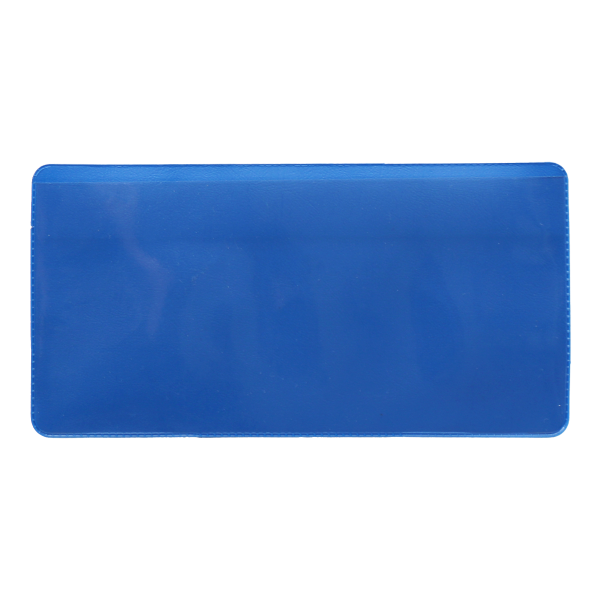 Djois samolepicí kapsa na logistický štítek, 160 × 80 mm, PVC, modrá, 50 ks