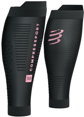 Kompresní lýtkové návleky Compressport R2 3.0 - Eat My Dust! - Dark Gull/Gray Velikost: 34-38 cm obvod lýtka