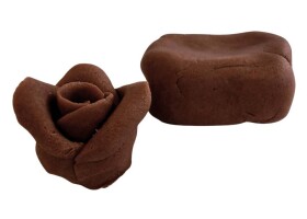 Dortisimo SweetArt Pravý marcipán tmavě hnedý 30% mandlí (150 g)