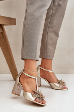 Sandály na podpatku model 212584 Step in style 41