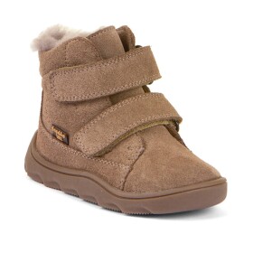 Dětské zimní barefoot boty ZERU TEX FURRY Beige Froddo G2110151-8 - 30
