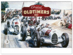 Nástěnný kalendář 2027 Notique Oldtimers – Václav Zapadlík, 64 x 42 cm