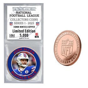 Mince Buffalo Bills NFL Collectors Coins Series 1 Josh Allen