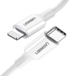 Ugreen US171 Kabel USB-C (M) - Lightning (M) 0,25 m bílá / 3A (60746)