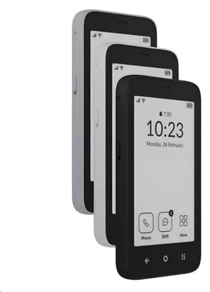 Mudita Kompakt šedá / Mobilní telefon / 4,3" E-Ink / 4G LTE / 3 GB / 32 GB / MuditaOS (Kompakt PG)