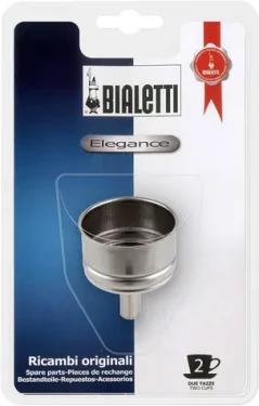 Bialetti Trychtýř pro nerezové moka konvice / Náhradní díl / na 2 šálky