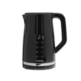 Huslog Rychlovarná konvice s LED displejem černá / Rychlovarná konvice / nerez / 1,7 l / 2200 W / Keep Warm (OWN000150)