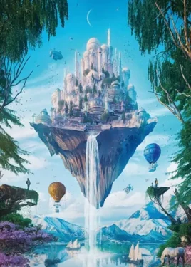 HEYE Puzzle Vzdušný zámek