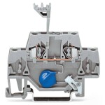 WAGO 280-502/281-611 samostatná svorka 5 mm pružinová svorka osazení: L šedá 50 ks