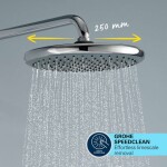 GROHE - Vitalio Start Sprchový set bez baterie, průměr 25 cm, 2 proudy, chrom 26989001