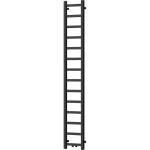 MEXEN - Bolt otopný žebřík/radiátor 1800 x 300 mm, 351 W, černá W126-1800-300-00-70