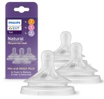Avent savičky Natural Response sada 3ks - střední, rychlý, velmi rychlý průtok