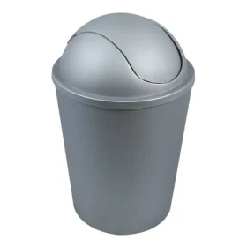 MSV AKO výklopný koš 5.5 L stříbrný / plast (3700703919223)