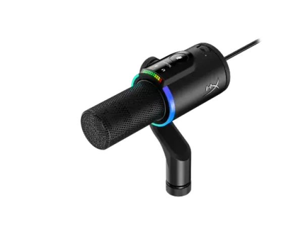 HyperX FlipCast černá / Stolní mikrofon / USB-C / XLR / RGB / kardioidní (B2CM1AA)