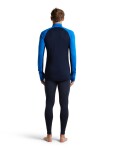 ICEBREAKER Mens Merino 260 ZoneKnit LS Half Zip, Midnight Navy/Lazurite/Cb (vzorek) velikost: M