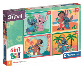 Puzzle Stitch 4v1 (12+16+20+24 dílků)