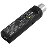 Omnitronic QuickBTR-5.0 XLR AptX Bluetooth audio přijímač Bluetooth verze: 5.0, A2DP 10 m technologie AptX, integrovaný