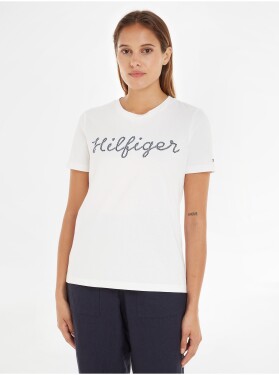 Bílé dámské tričko Tommy Hilfiger dámské