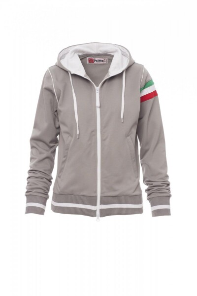 Pracovní mikina Payper Kansas Barva: Šedá/ Bílá, Velikost: L (001272001113021L)