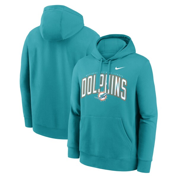 Nike Pánská mikina Miami Dolphins NFL Club Expect Victory Hoodie Velikost: 2XL
