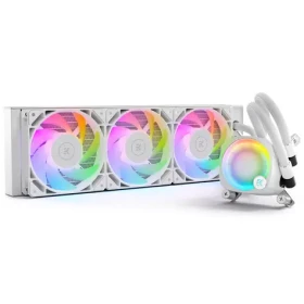 EKWB EK-Nucleus AIO CR360 Lux D-RGB white vodní chlazení / 550-2300 RPM / 36 db(A) / 400 x 124 x 27mm (3831109897850)