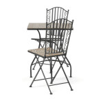 Zahradní set 1+2, kov, keramická mozaika, US1700 SET