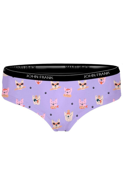 Dámské kalhotky John Frank WJFD-H64 Purple XL