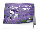 Stolní kalendář 2027 Baloušek Levandule
