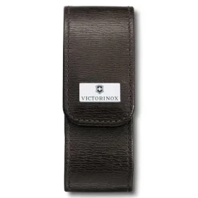 VICTORINOX leather brown pouch, for 111 mm knifes, (4.0482)