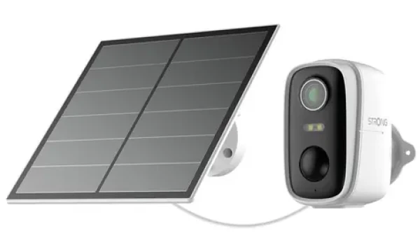 STRONG FALKY-2KS / Aku venkovní IP kamera / Wi-Fi 6 / 3Mpix / objektiv 3.2mm / IR LED / IP65 / solární panel (FALKY-2KS)