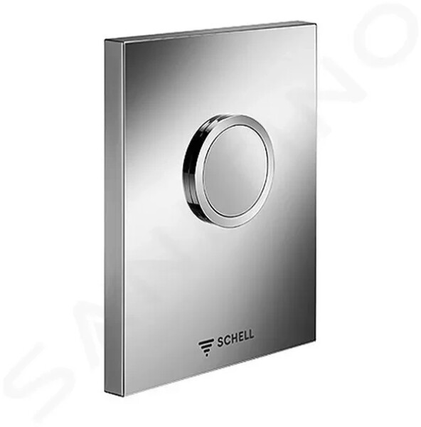 SCHELL - Compact II Tlakový splachovač WC, Edition ND pod omítku, chrom 028150699