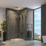 Aquatek Sprchová zástěna ABILITY R14 100x80 cm s posuvnými dveřmi