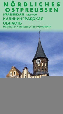 Severní východní Prusko (Memelland Königsberg/Tilsit/Gumbinnen) 1:200 000 automapa