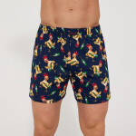 Boxerky Cornette Classic 001/186 Chicken S-2XL tmavě modrá XL