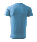 Heavy New tričko unisex azurově modrá XS