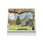 Stolní kalendář Chaty a chalupy 2026