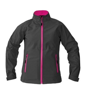Bunda GAULA LADY Softshellová dámská nepromokavá kontrastní zip černá DOPRODEJ!!! XS- černá