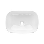 INVENA - Umyvadlo na desku WESTA 45 cm CE-24-001-W