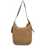 Módní dámská crossbody kabelka Vessna, béžová