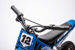 Mamido Dětská elektrická motorka Cross 350W 36V modrá