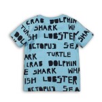 Tričko chlapecké s krátkým rukávem, Minoti, TB TSHIRT 1, modrá - 68/80 | 6-12m