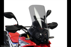 Honda Crf250 Rally 17-20, Crf300 Rally 21-26 Turistické plexi Powerbronze 560mm - černé