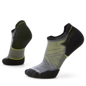 Unisex merino běžecké ponožky SMARTWOOL Run Targeted Cushion Low Ankle Socks, Medium Gray velikost: 46-49 (XL)