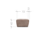 Taburet Milazzo látka: Lincoln 62