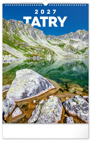 Nástěnný kalendář 2027 Notique Tatry, 33 × 46 cm